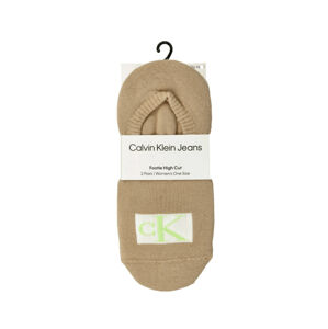 Calvin Klein dámské ponožky 2 pack - ONESIZE (3)